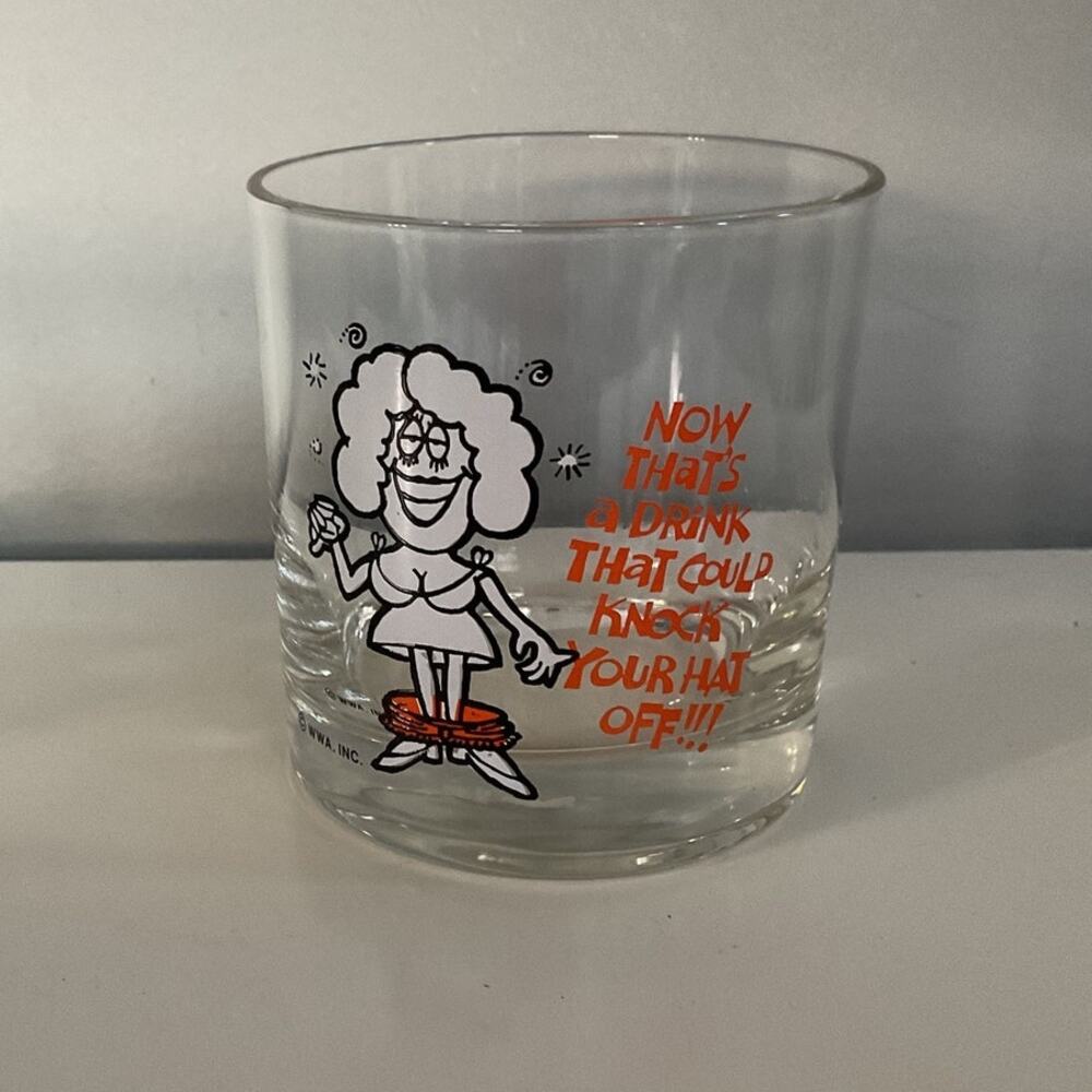 Funny Adult Humor Rocks Glass Drinking Glass